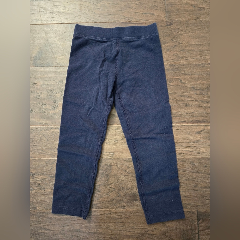Primary Navy Blue Kids Leggings
